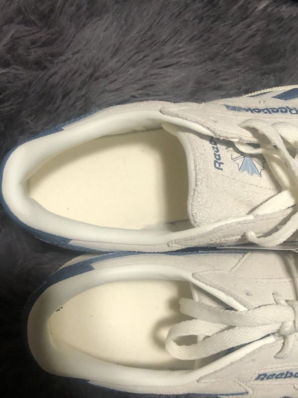 Reebok Club C Grounds UK Women's Tennis Sneakers, Size 9, 10229544, Beige - Picture 4 of 6